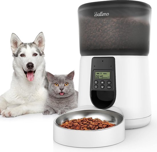 Duvo Automatische Eetkom Voor 5 Maaltijden | Voor Katten En Honden