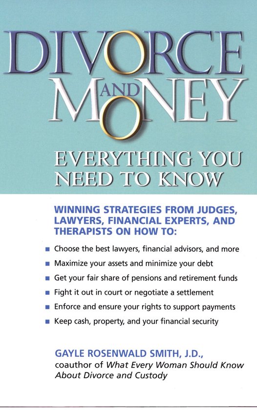 Divorce and Money - cover