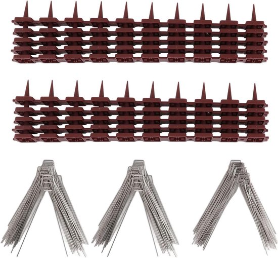 CLIUNT 2pcs Crampons en Acier Inoxydable de qualité supérieure pour