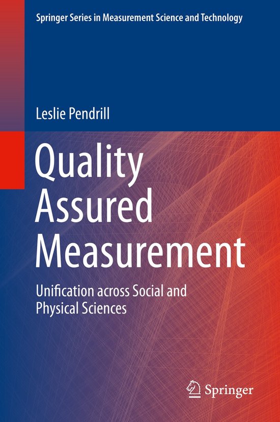 Springer Series in Measurement Science and Technology- Quali ... - cover