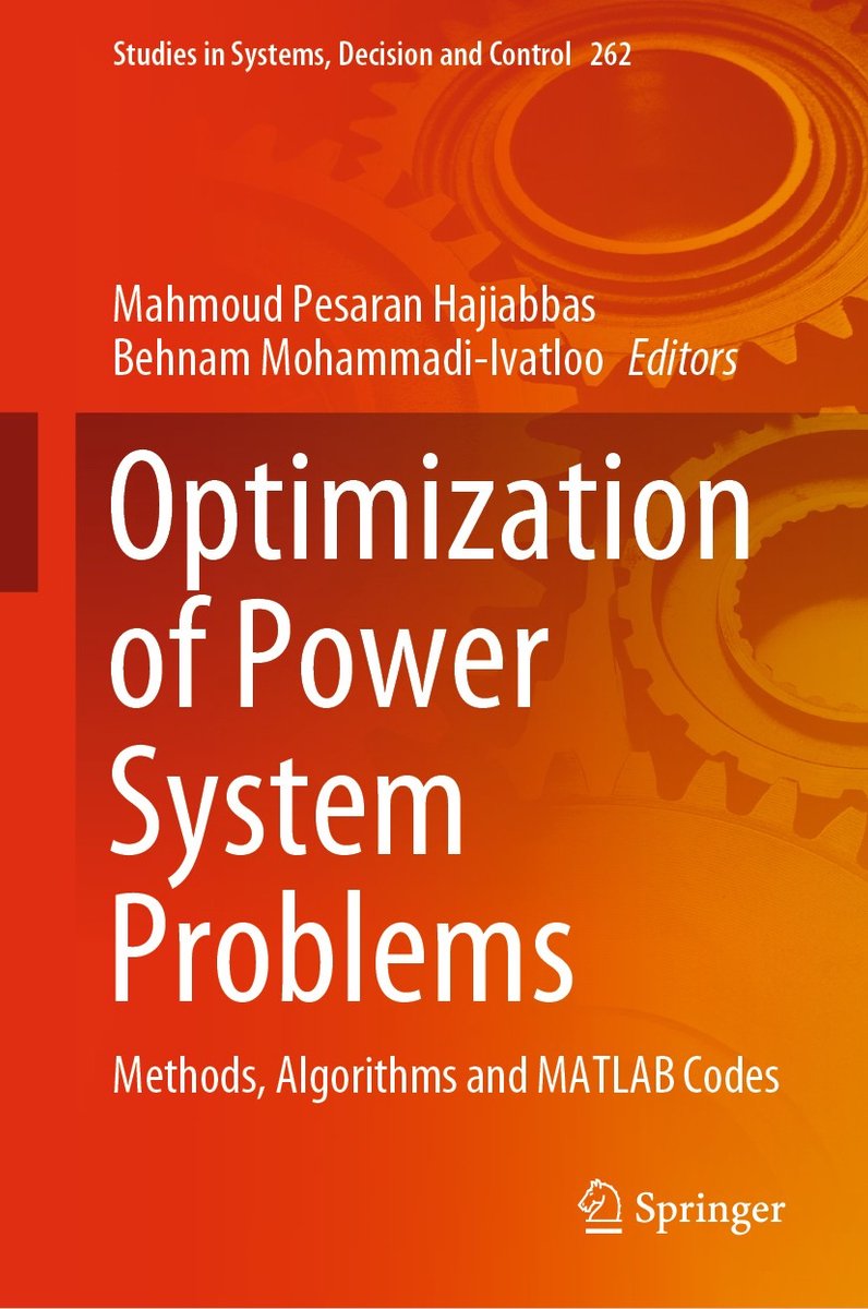Studies In Systems, Decision And Control- Optimization Of Power System Problems van auteur