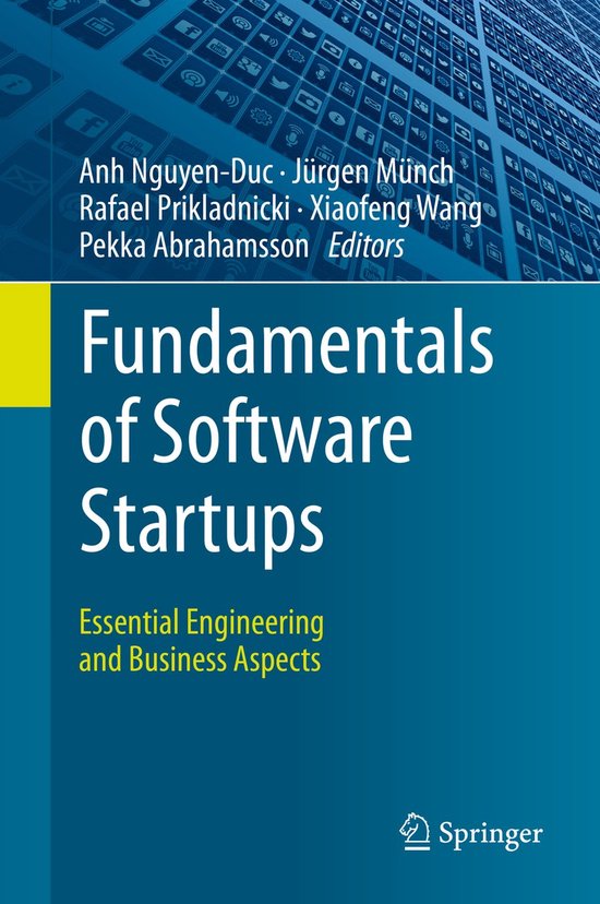 Fundamentals of Software Startups - cover