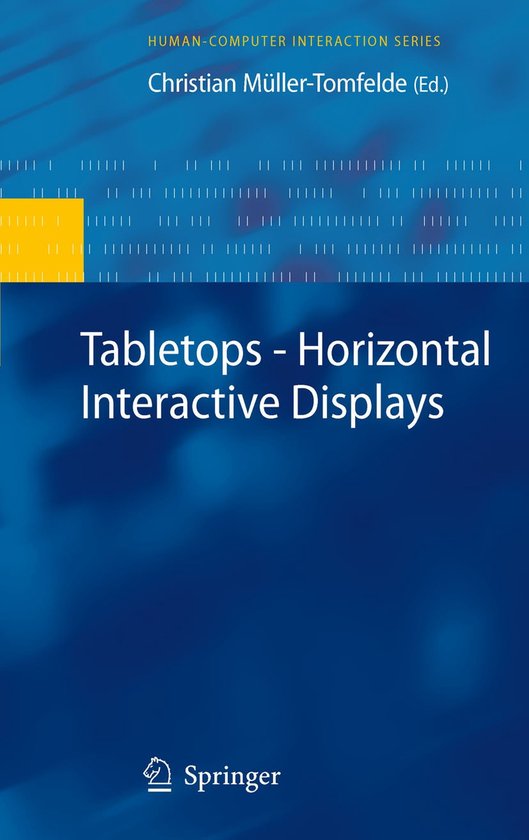 Tabletops - Horizontal Interactive Displays - cover