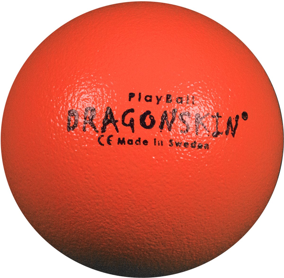 Dragonskin - Foambal met huid - 280 gram - 21 cm - Rood
