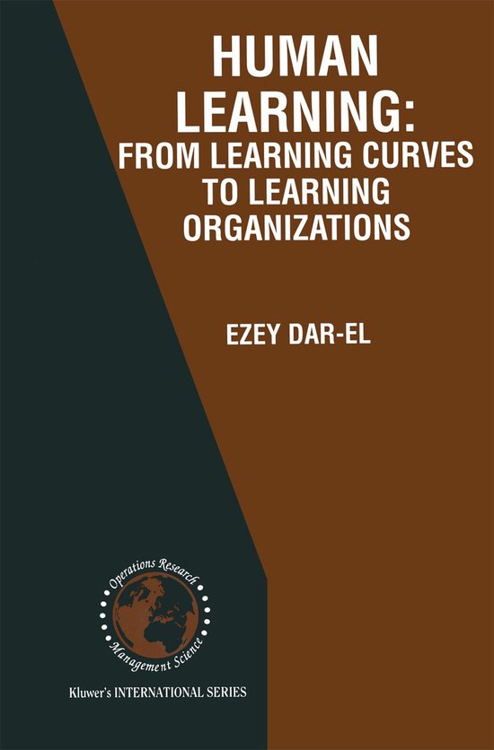 Human Learning: From Learning Curves to Learning Organizatio ... - cover