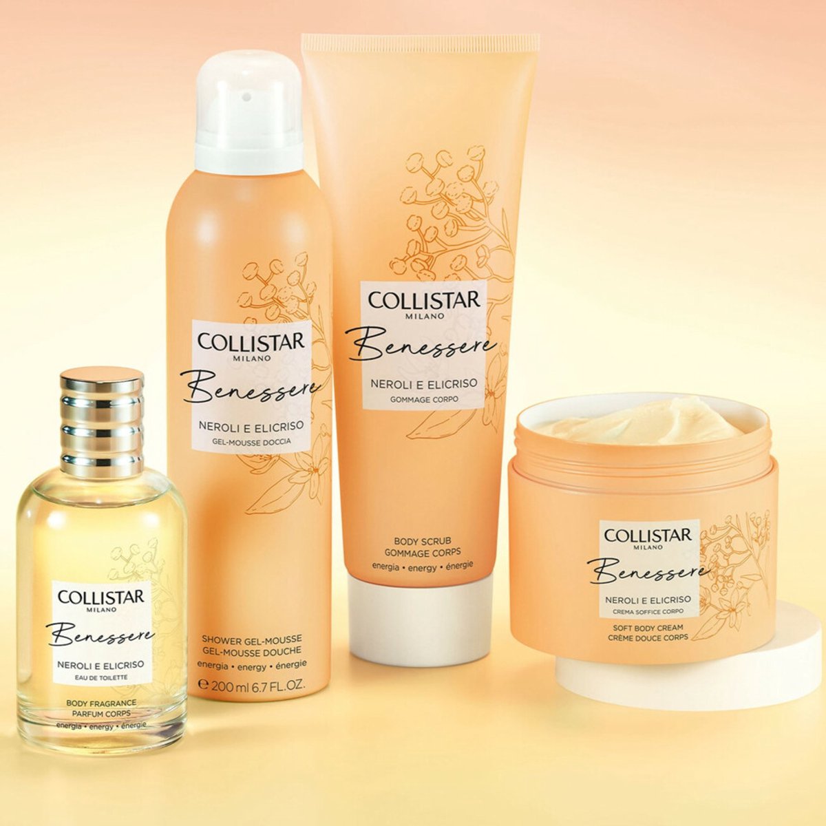 Goedkoopste Collistar Soft Body Cream Neroli and Helichrysum Benessere 200 ml