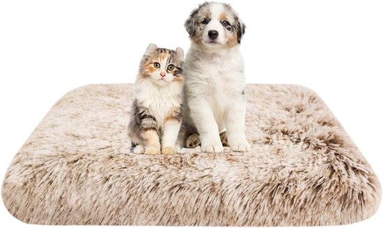 FANSU Huisdierbedmat voor hondenkatten, zachte, warme zelfverwarmende