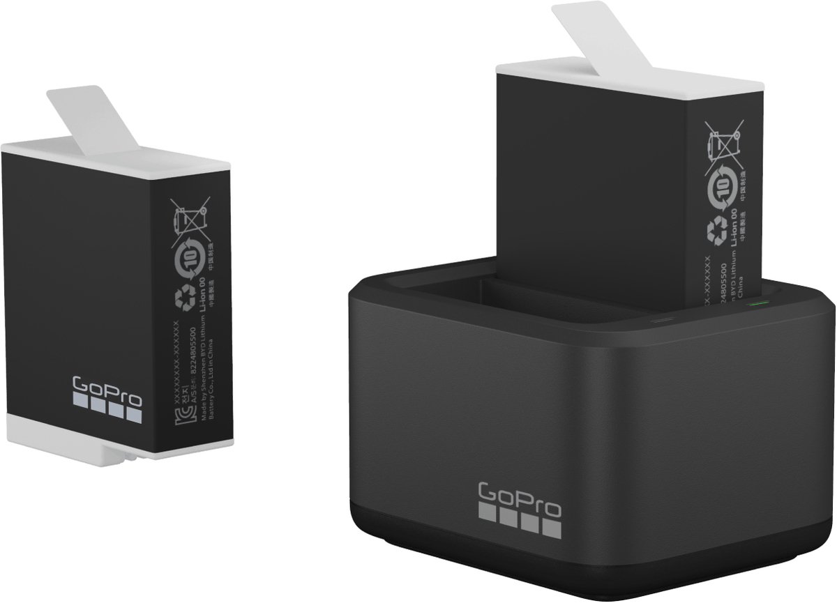GoPro Enduro - Dual Battery Charger + Accu 2-Pack thumbnail 6