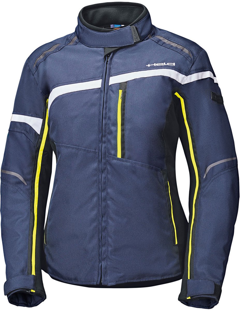 Held Silara Jas Blauw Neon Geel - Jas
