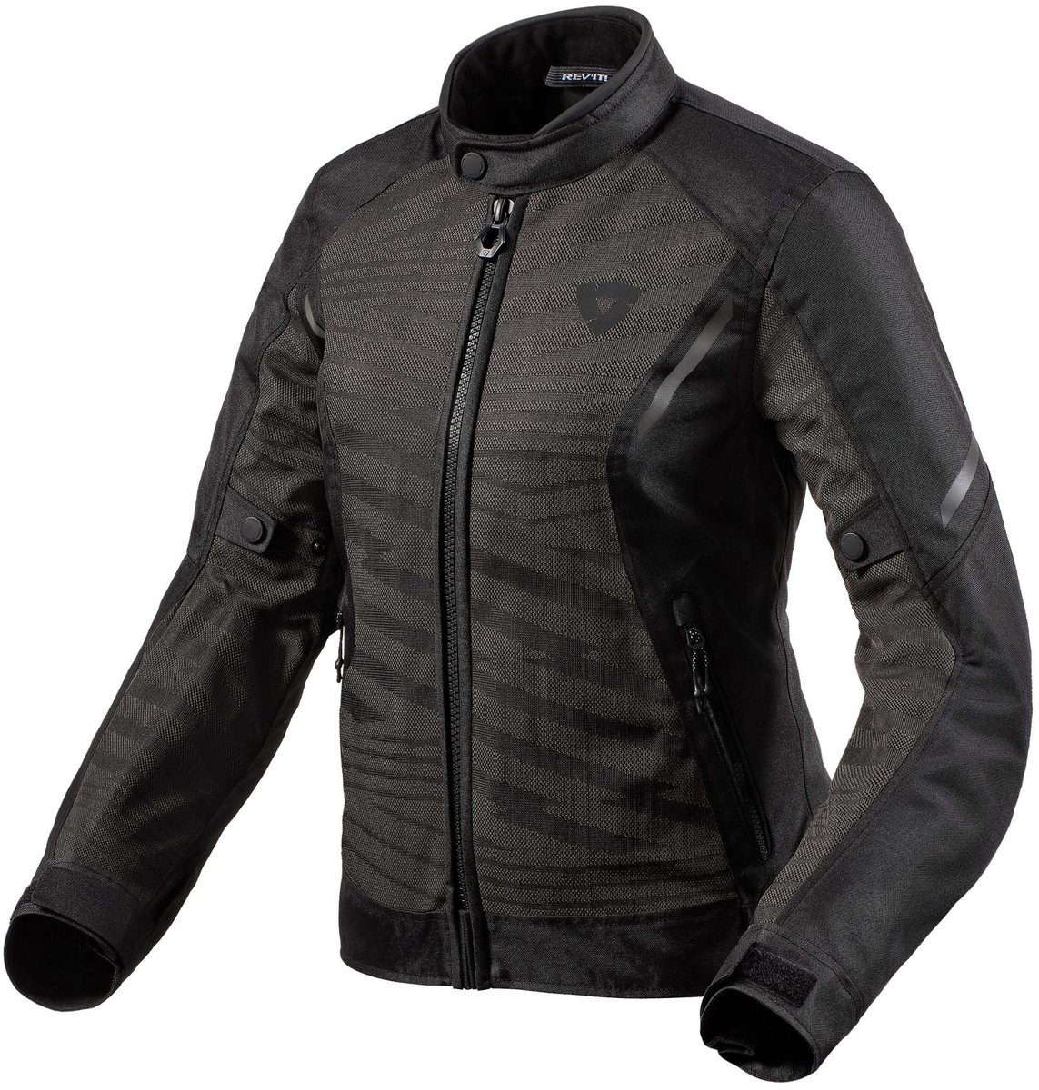 REV'IT! Torque 2 H2O Jas Dames Zwart Antraciet - Maat 42 - Jas