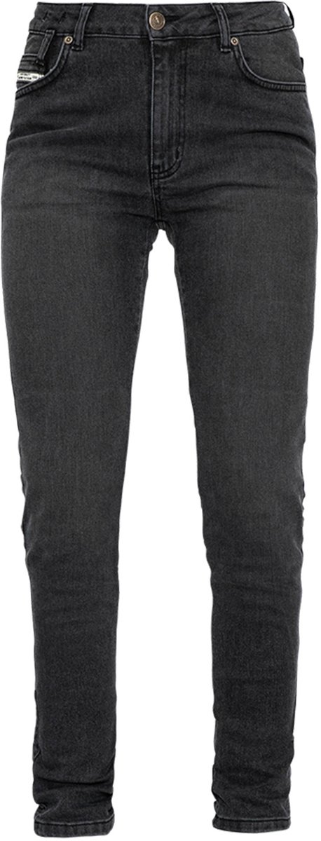 John Doe Jane High Mono Zwart Used Jeans - Broek