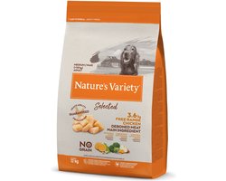 Hondenvoer Natures Variety - Graanvrij met Scharrelkip - 12kg voor Middelgrote Rassen