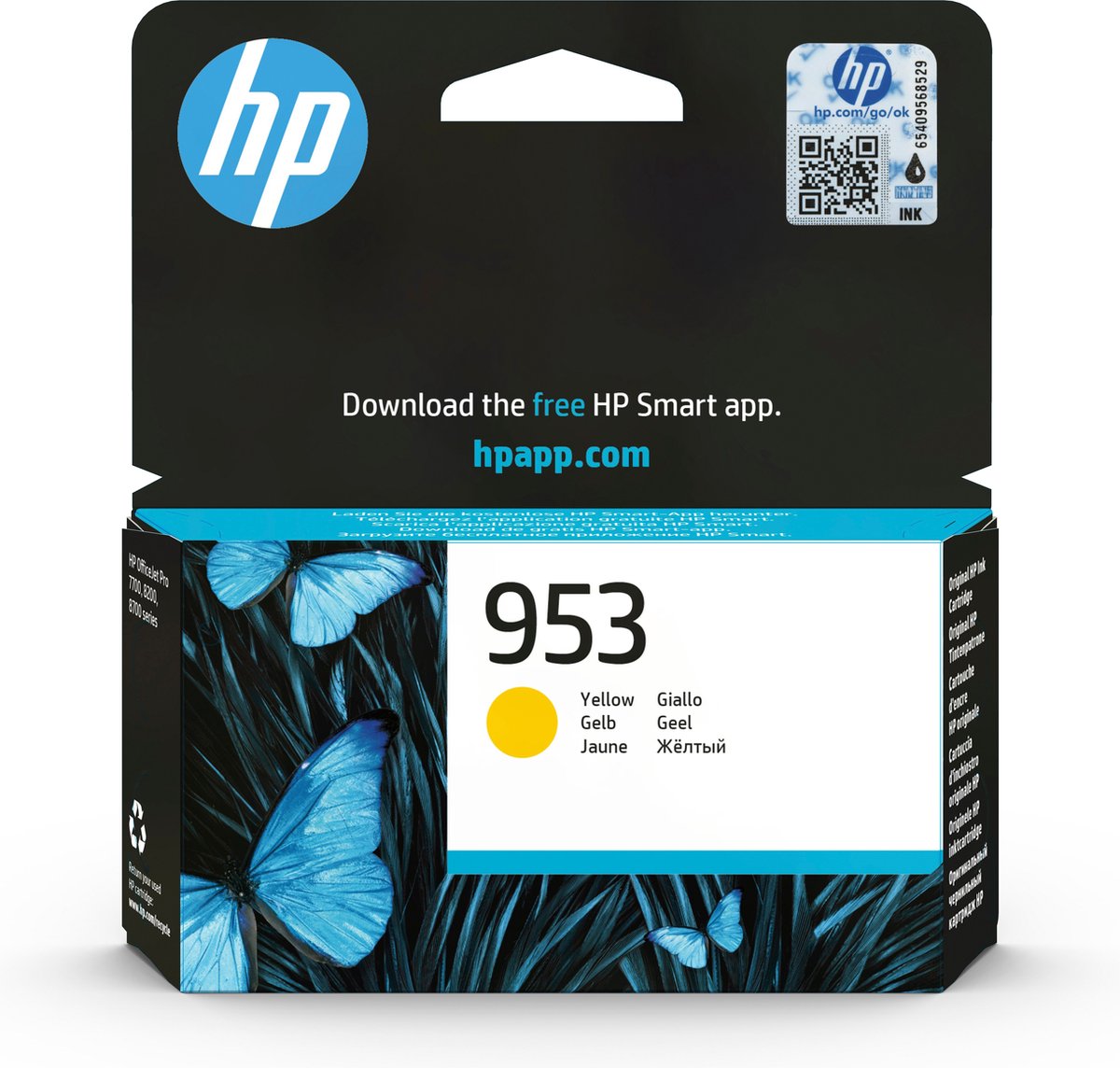 HP cartridges 953 - Instant Ink (Geel)