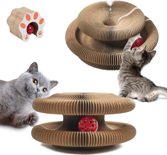 Magische orgel kattenkrabplank kattenspeelgoed karton kat