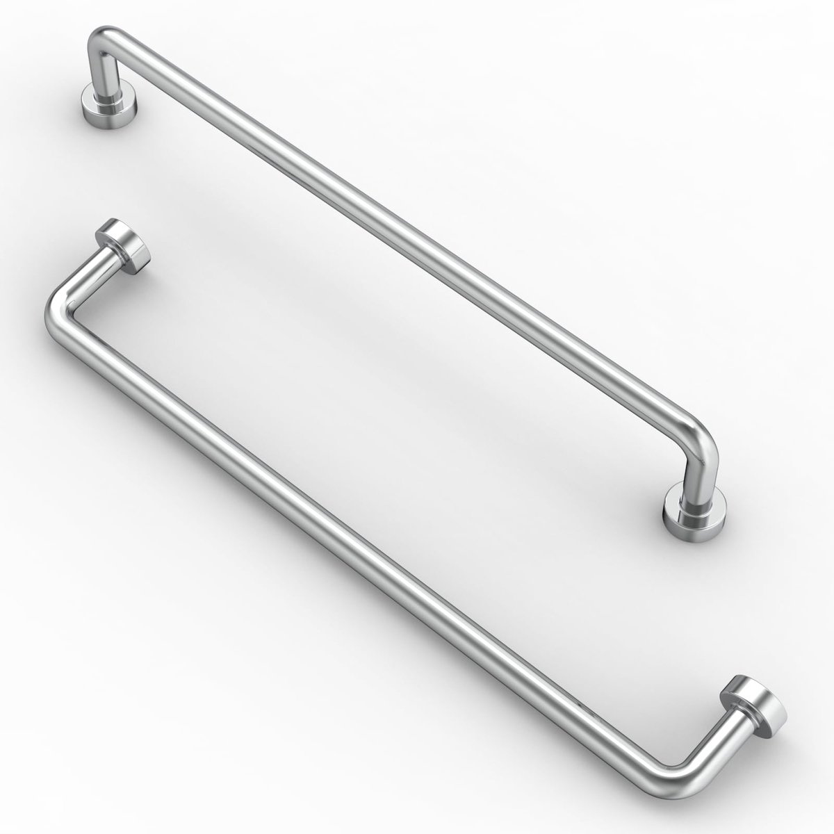 My Ninki ® Verchroomde Meubelgrepen Set van 10 met Moderne Afwerking voor Keuken en Badkamer