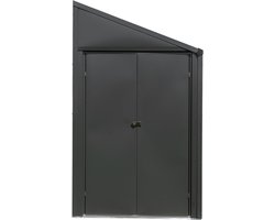 Spacemaker Yardsaver Metalen Gereedschapsschuur Aanbouw - 124x203x208 cm
