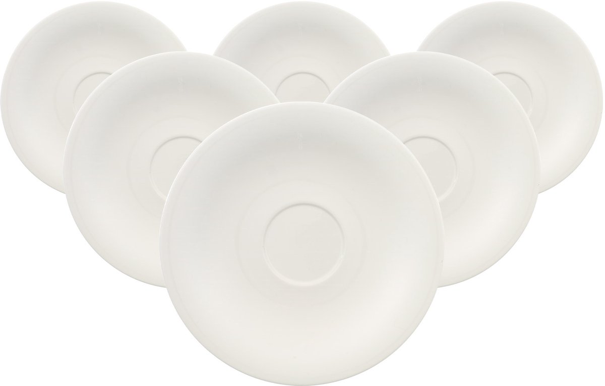 Cappuccinountertassen New Cottage Basic ø 19 cm Set van 6
