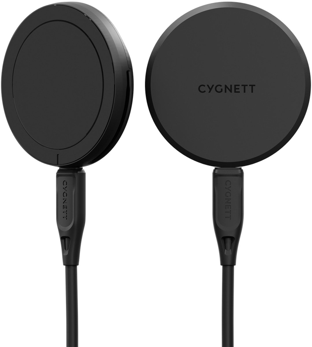 Cygnett Qi2 Chargepuck - Zwart
