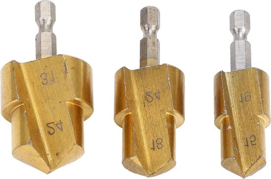 EsportsMJJ 6 stks NPT Die Set PVC Thread Tool Maker 1/2 3/4 1 Inch PVC Buisdraadschroef Die