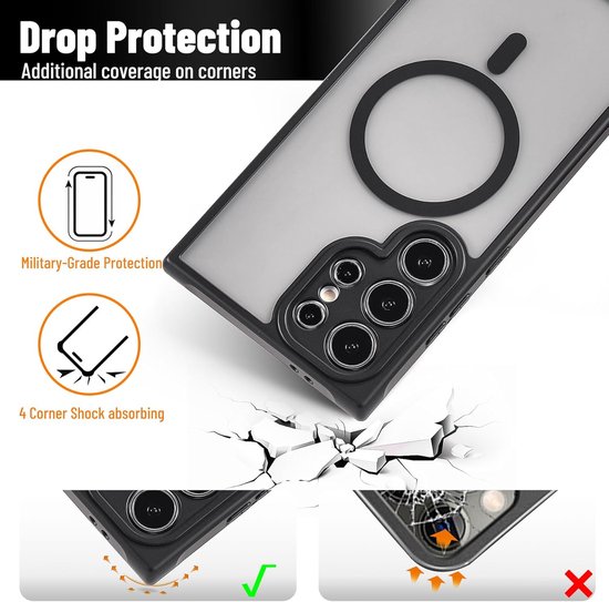 Casemania Coque adaptée pour OnePlus Nord 4 - Zwart - Coque arrière en Siliconen