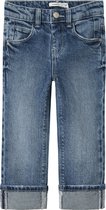 NAME IT - NMFROSE STRAIGHT FOLD JEANS 4224-AZ NOOS - Meisjes - Jeans - Maat 104