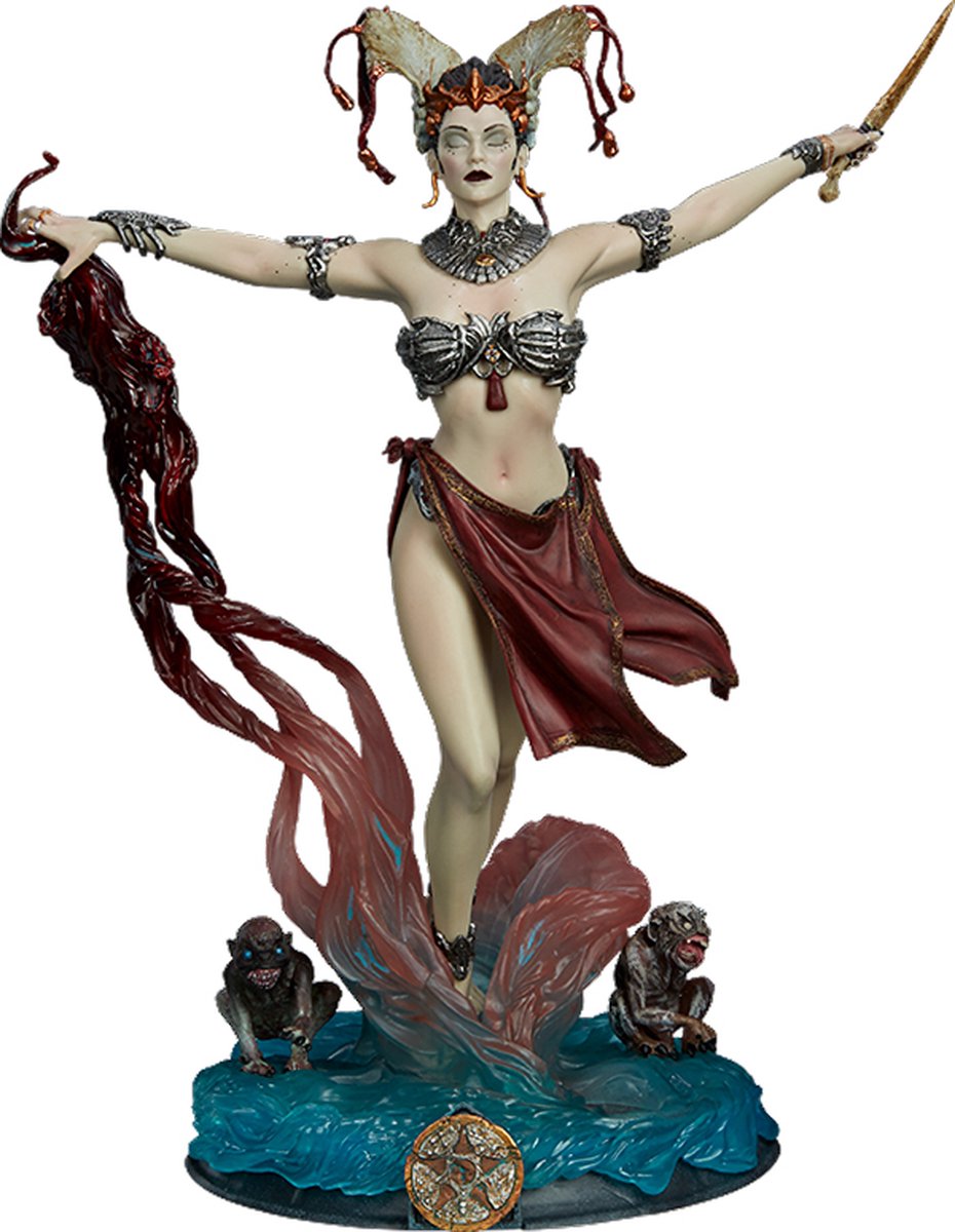 PureArts Court Of The Dead - Queen's Conjuring Statue 1/8 - Gethsemoni