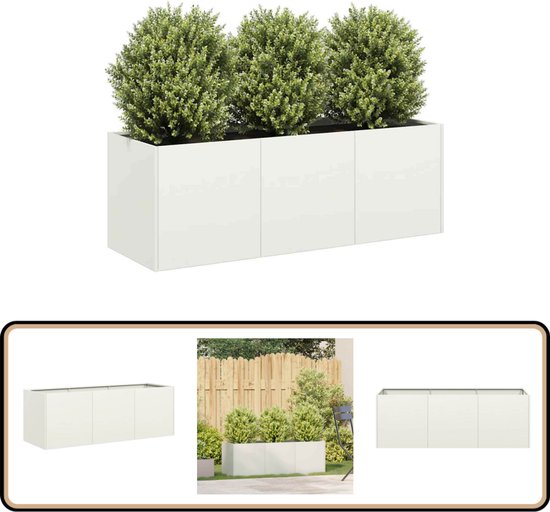 Vierkant Plantenrek Maria (wit) kopen Vierkant Plantenrek Maria (wit) kopen