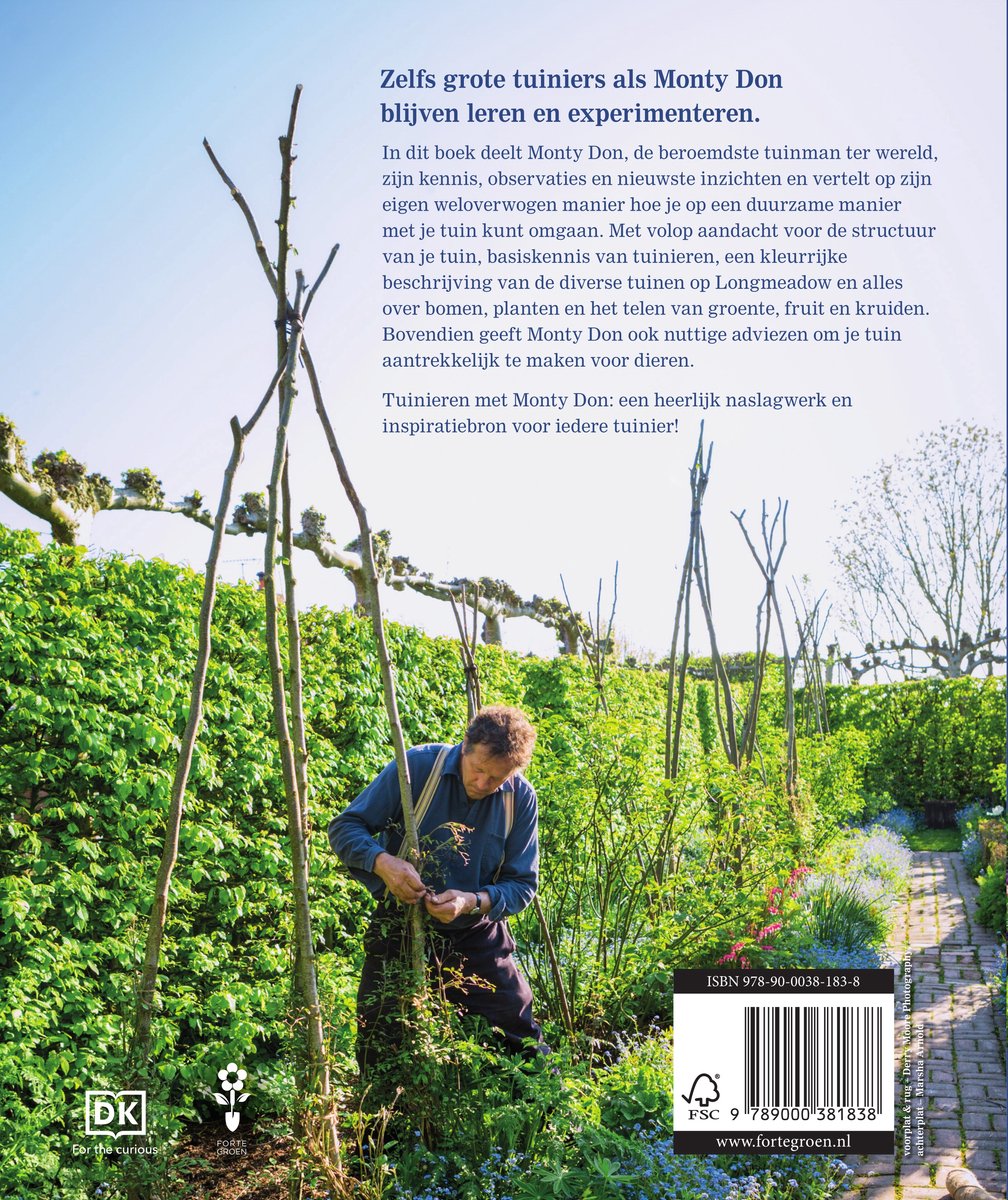 Tuinieren met Monty Don - back cover
