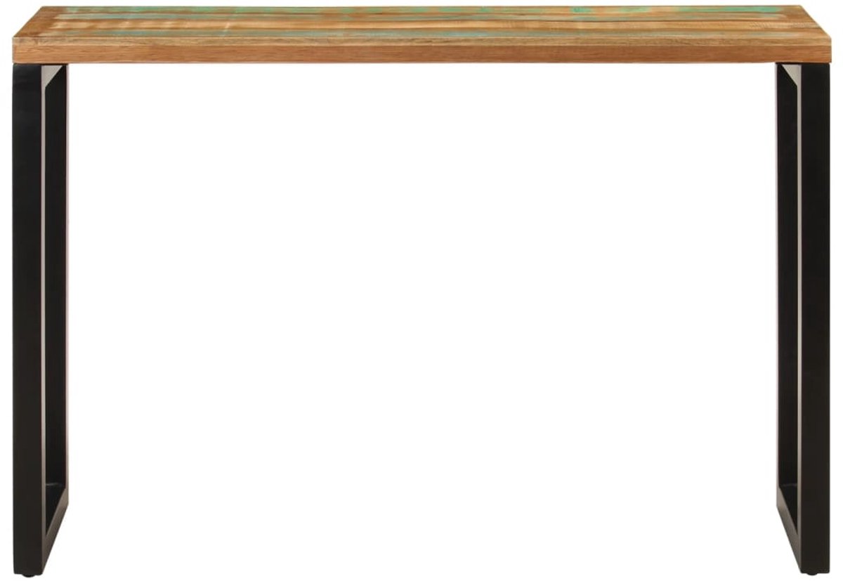 VidaXL Wandtafel Gerecycled Hout 110x35x75 cm Wandtafel Wandtafels Consoletafel Houten Wandtafel