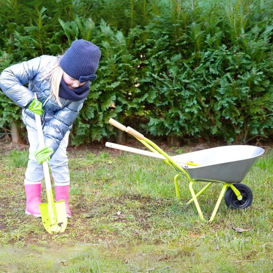 Zylo® Kruiwagen Kind - Kruiwagen Speelgoed - Tuingereedschap Kind - 79x36x50cm - Veelkleurig van Merkloos	 — afbeelding 5