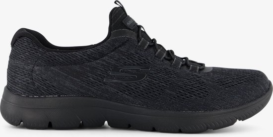 Skechers Summits - Baskets femme Fun Flair - Zwart - Confort Extra - Mousse à mémoire de forme - Taille 37