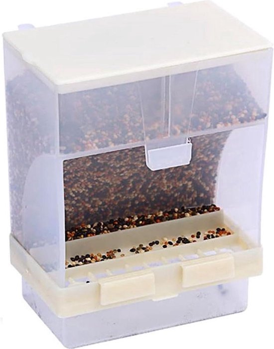 Zinueen Automatische vogeldouche voor parkieten, kooi, vogelbadhuis met