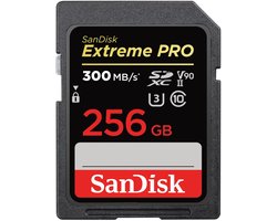 SanDisk Extreme PRO | 256GB SDXC Geheugenkaart | UHS-II Klasse 10