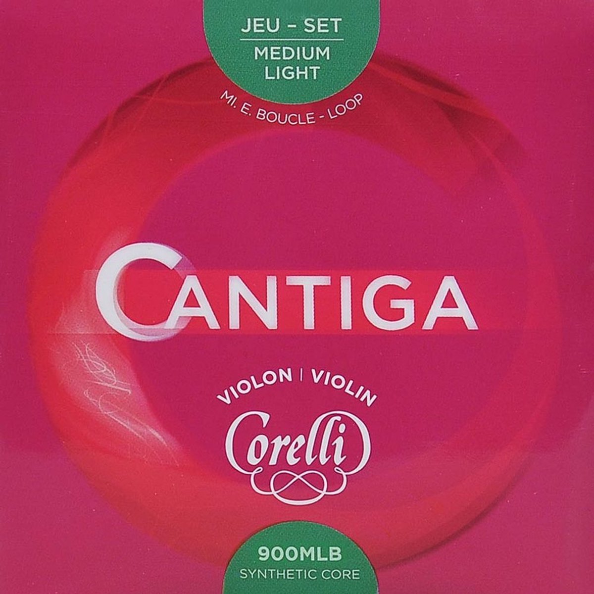 Corelli CO-900-MLB violin string set 4/4, light, consists of CO-901-MLB, CO-902-ML, CO-903-ML, CO-904-ML