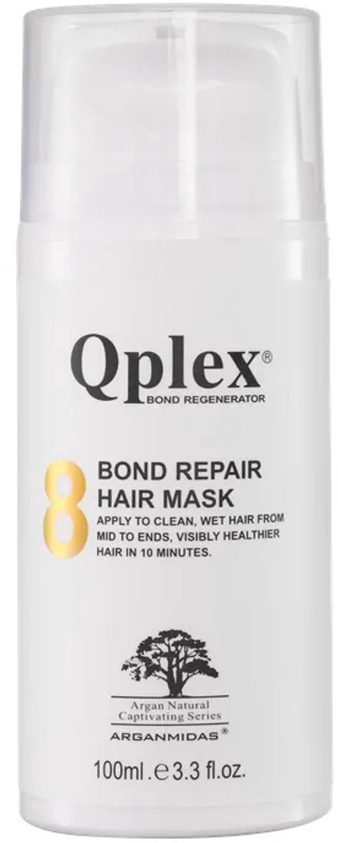 Arganmidas Qplex No.8 Bond Intense Moisture Masker / Herstelmasker voor Beschadigd Haar 100 ml