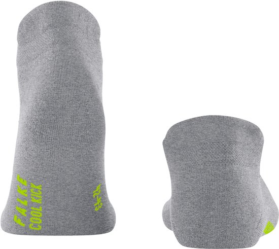 FALKE Cool Kick Anatomical Plush Sole Functional Yarn Chaussettes Unisexe Gris - Taille 39-41