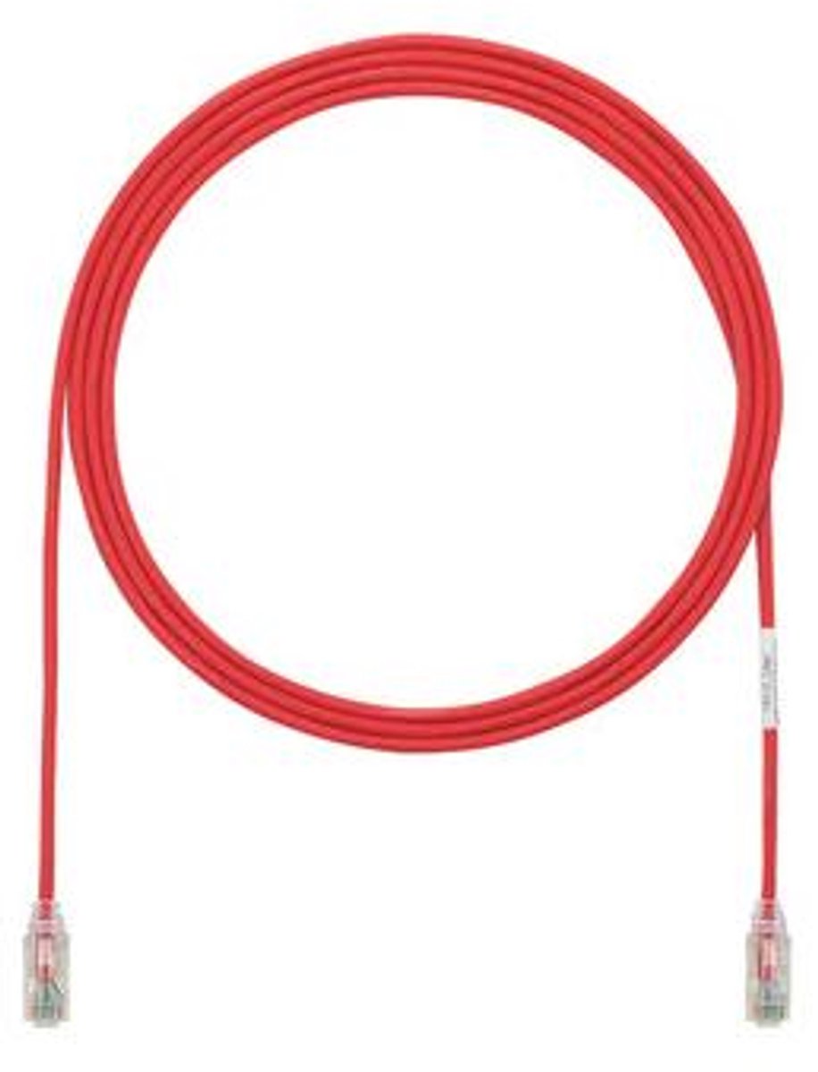Panduit UTP, Cat6, 3m netwerkkabel Rood U/UTP (UTP)