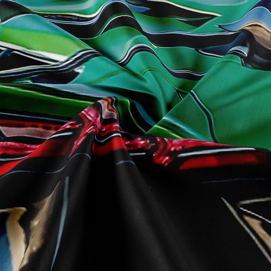 Ulticool - Bugatti Auto - Tapisserie - 200x150 cm - Groot tapisserie - Affiche - Vert