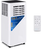 Bol.com Serenelife Mobiele Airco 9.000 BTU Wi-Fi Geactiveerde Binnen Airco Draagbare Airconditioner Ruimtes tot 28 m2 aanbieding