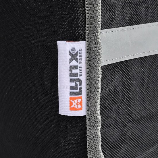 Lynx Dubbele Fietstas - Zwart van Lynx. — afbeelding 4