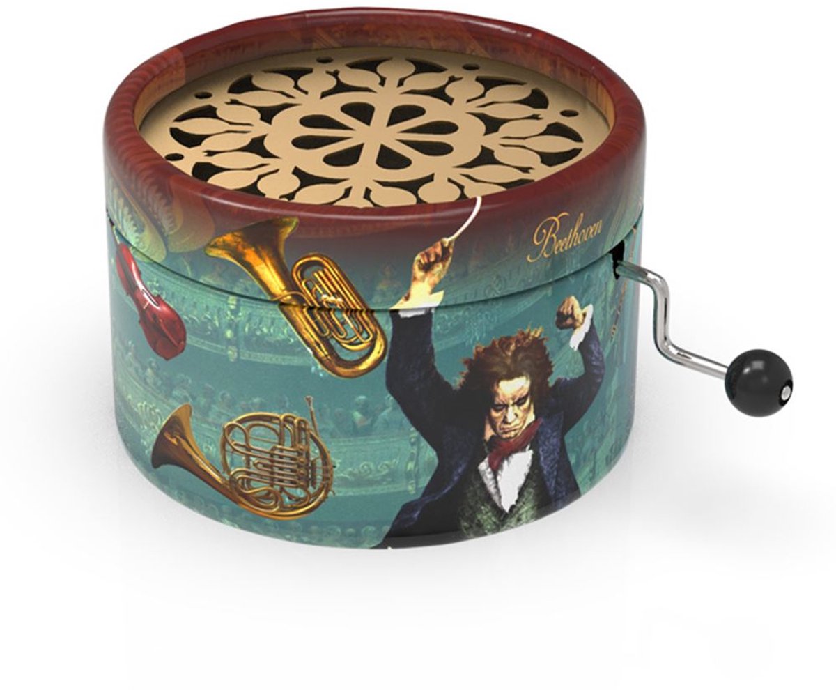 Belle Lurette muziekdoosje klassiek Beethoven Ode an die Freude.