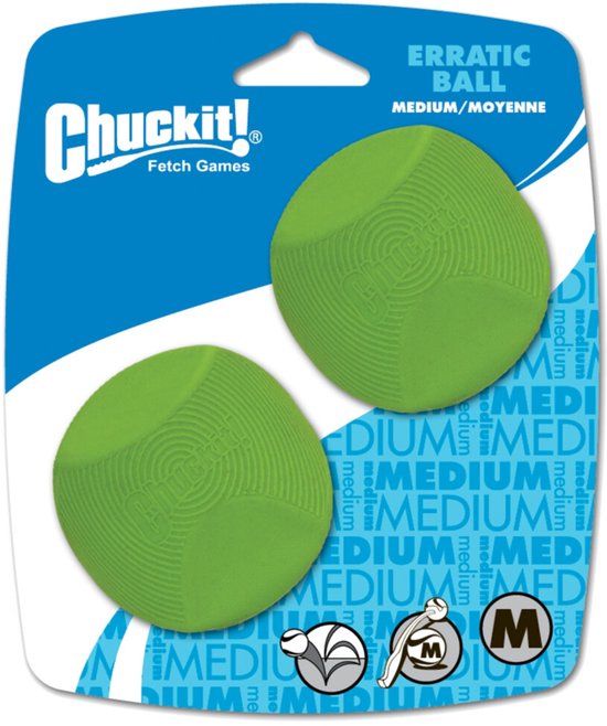Chuckit Erratic Ball Medium 2-Pack