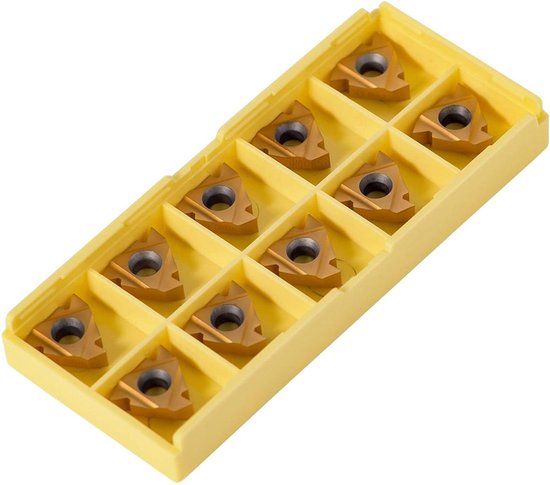 20Pcs 16ER AG60 Carbide Inserts Voor Threading Op Voor SER1616H16