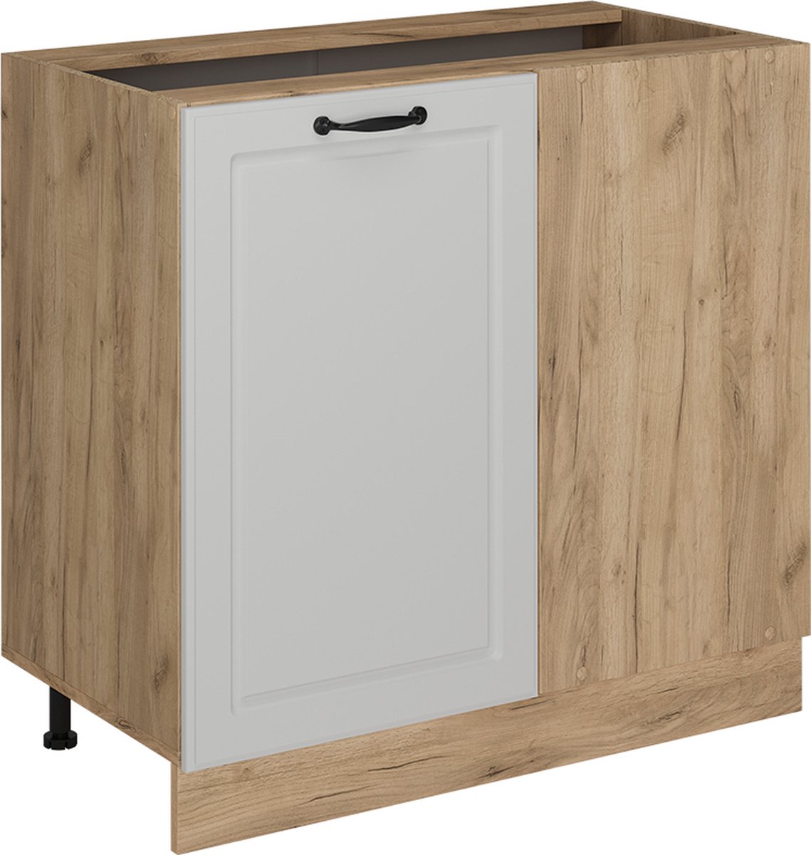 Vicco R-Line Hoekkast – 86 cm zonder werkblad Wit Landhuis
