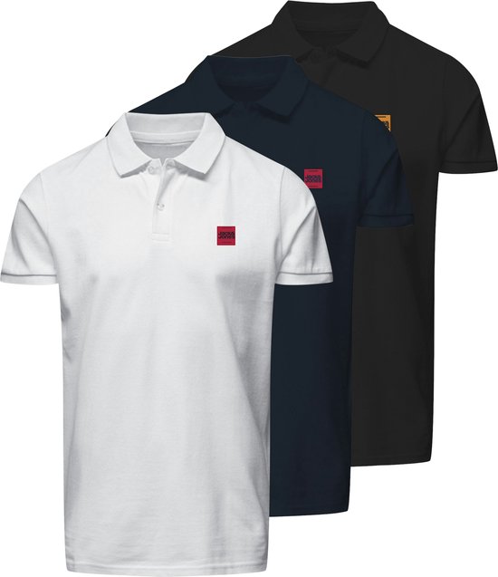 JACK&JONES - JJBRANDY POLO SS 3PK MP - Heren - Polo's