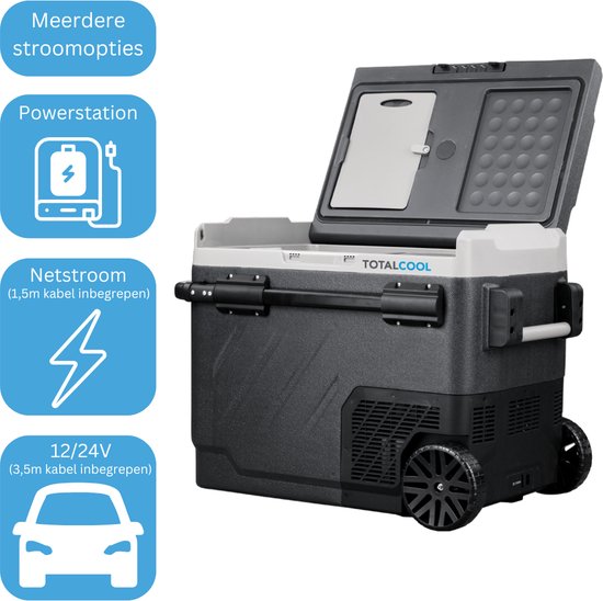 Totalcool TF- Extreme 50 - compressor koelbox - duo zone - Grey — afbeelding 4