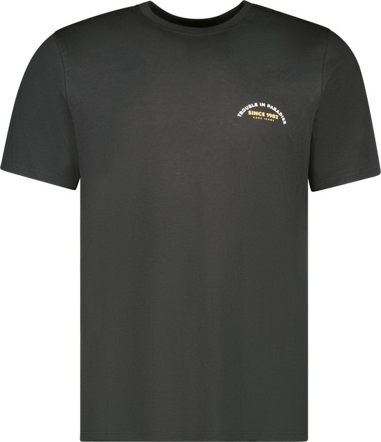 Cars Jeans - T-shirt - Homme - XL - Zwart - Katoen - Charl