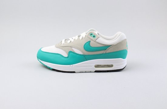 teal and white nike air max