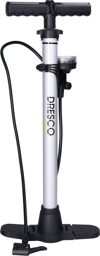 Dresco Fietspomp - Manometer – Zwart