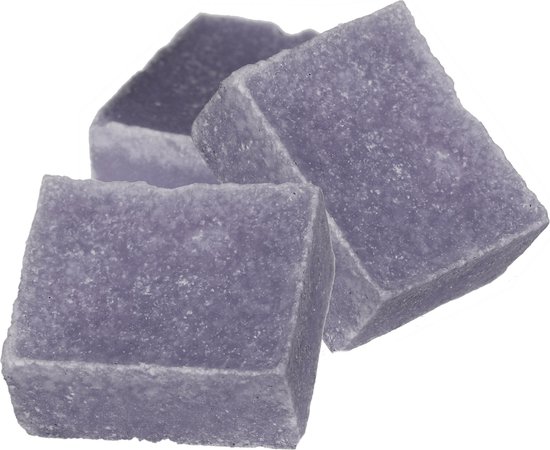 Ideas4seasons Cubes d'ambre/cubes de parfum - lavande et ambre - 6x pièces - parfum d'intérieur